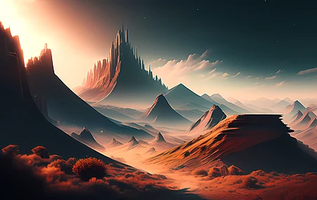 AI艺术 奇幻艺术  电脑壁纸 4K壁纸