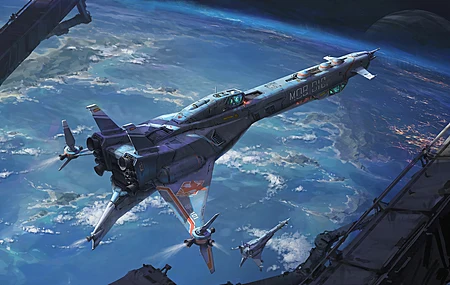 太空 宇宙飞船 电脑壁纸 8K壁纸