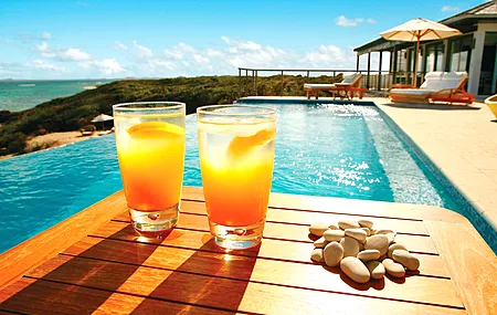 海滩 大海 阴影 玻璃杯 鹅卵石  电脑壁纸 4K壁纸