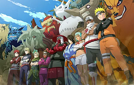 交叉双臂 火影忍者 动漫  电脑壁纸 4K壁纸