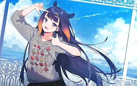 尼诺美 动漫女孩 电脑壁纸 4K壁纸