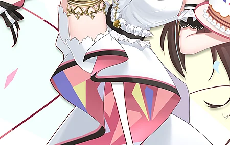 动漫女孩 鬼爱 虚拟 蛋糕  手机壁纸 4K壁纸