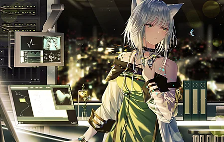 白发 医院 武士 电脑壁纸 4K壁纸