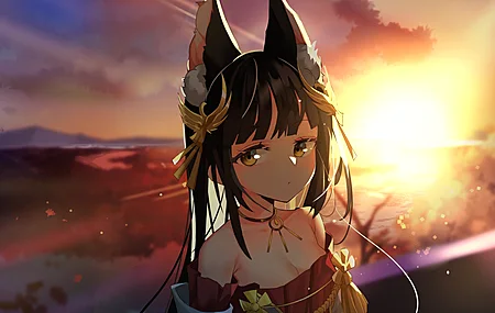 动漫 动漫女孩 插图  电脑壁纸 4K壁纸