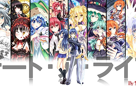 约会现场 动漫  电脑壁纸 4K壁纸