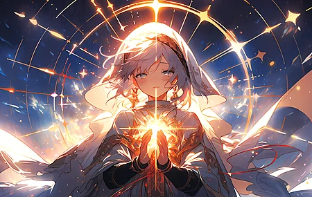 动漫女孩 耳环 明星 AI艺术  电脑壁纸 4K壁纸