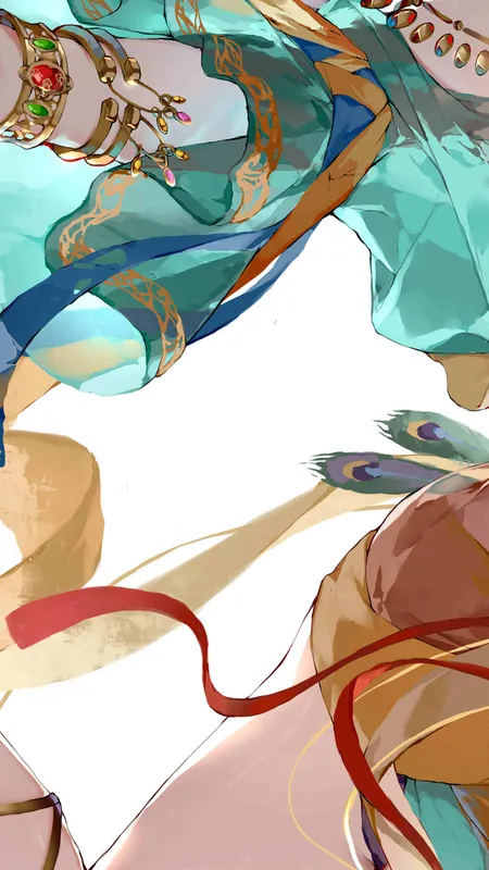 菩提 中国主义 汉服 动漫少女 手机壁纸 4K壁纸 