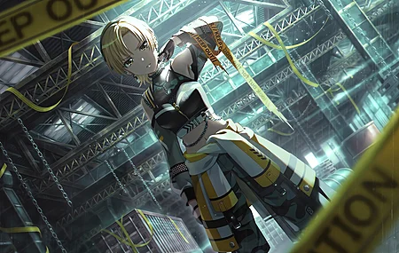 动漫 动漫女孩 佐藤雅树 面具 警告 电脑壁纸 4K壁纸