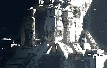 AI艺术 插图 空间 科幻 建筑  电脑壁纸 4K壁纸