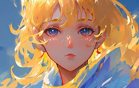 女人 长发 动漫女孩 艺术  电脑壁纸 4K壁纸