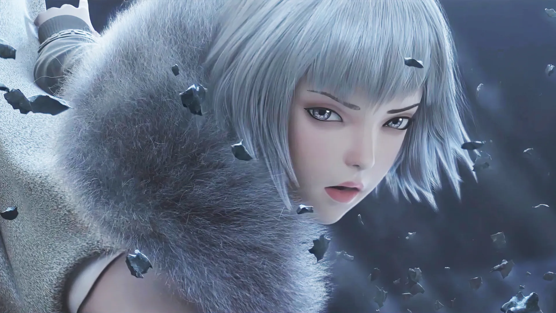 动漫女孩 玲珑 白月奎 电脑壁纸 4K壁纸