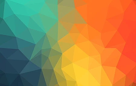 抽象 彩色 形状 三角形 橙色  电脑壁纸 4K壁纸