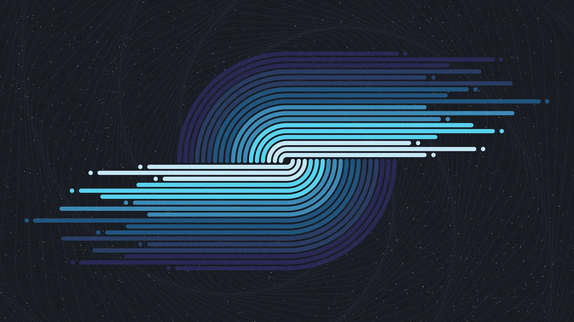 空间 AI艺术 复古主题 复古风格 抽象 蓝色 电脑壁纸 4K壁纸