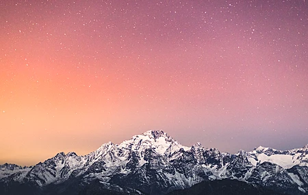 风景 自然 雪 天空 电脑壁纸 4K壁纸
