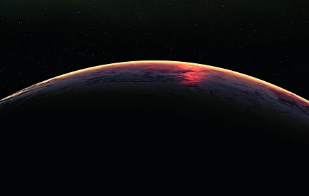 地球 大气 空间 景观 空间艺术 AI艺术 恒星 行星 电脑壁纸 4K壁纸