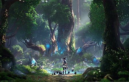 游戏 动漫女孩 精神之桥 游戏CG 游戏CG艺术  电脑壁纸 4K壁纸