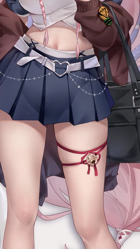 原神 粉色头发 动漫 动漫女孩 原神 紫色眼睛 雨伞  手机壁纸 4K壁纸