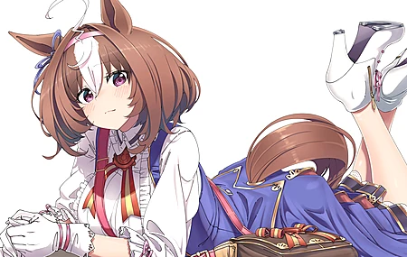 白色高跟鞋  躺在前面 中国月亮 动漫女孩 白手套 紫色眼睛 制服  电脑壁纸 8K壁纸