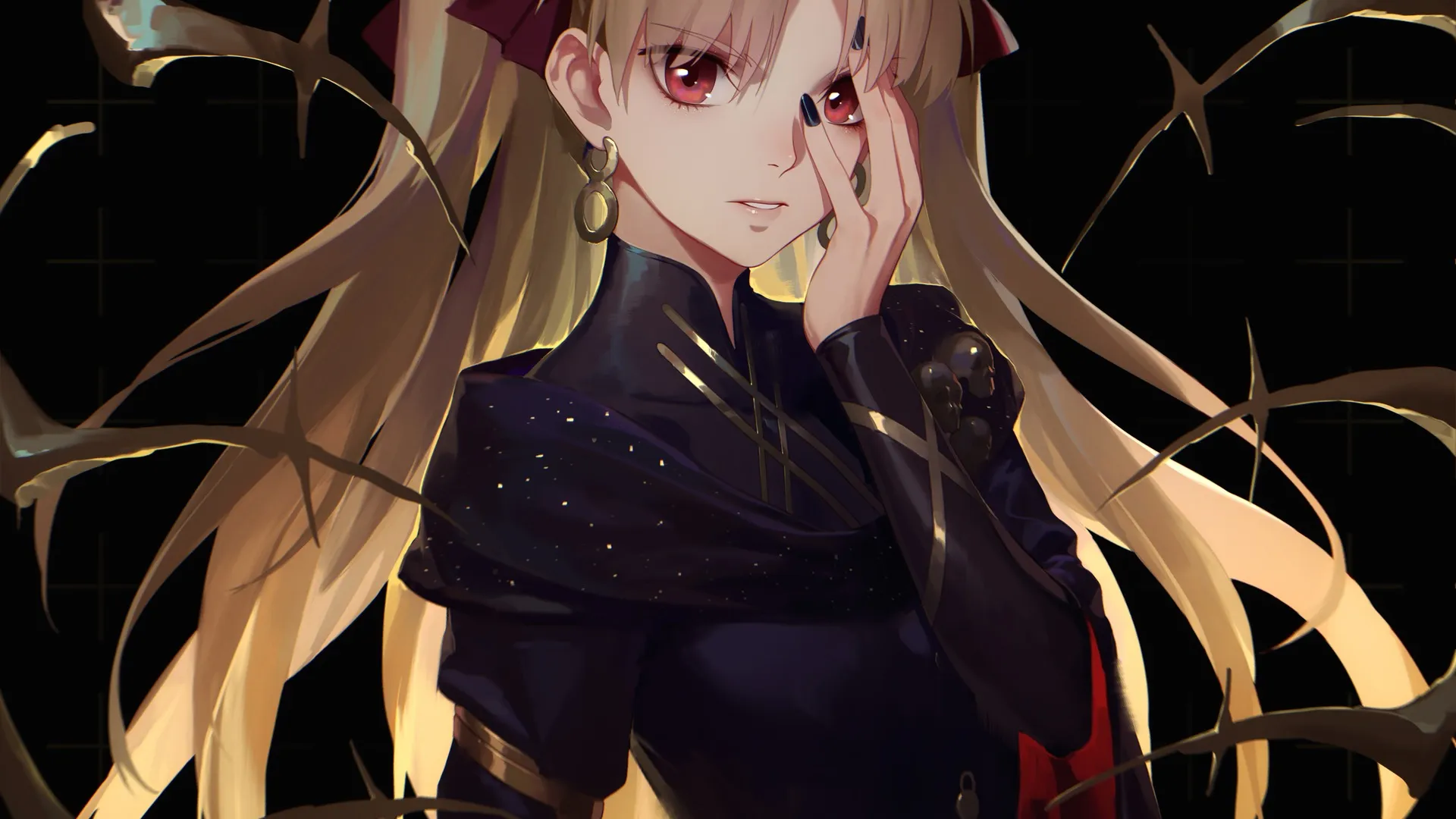 感谢明星 动漫女孩 动漫 命运 4K壁纸