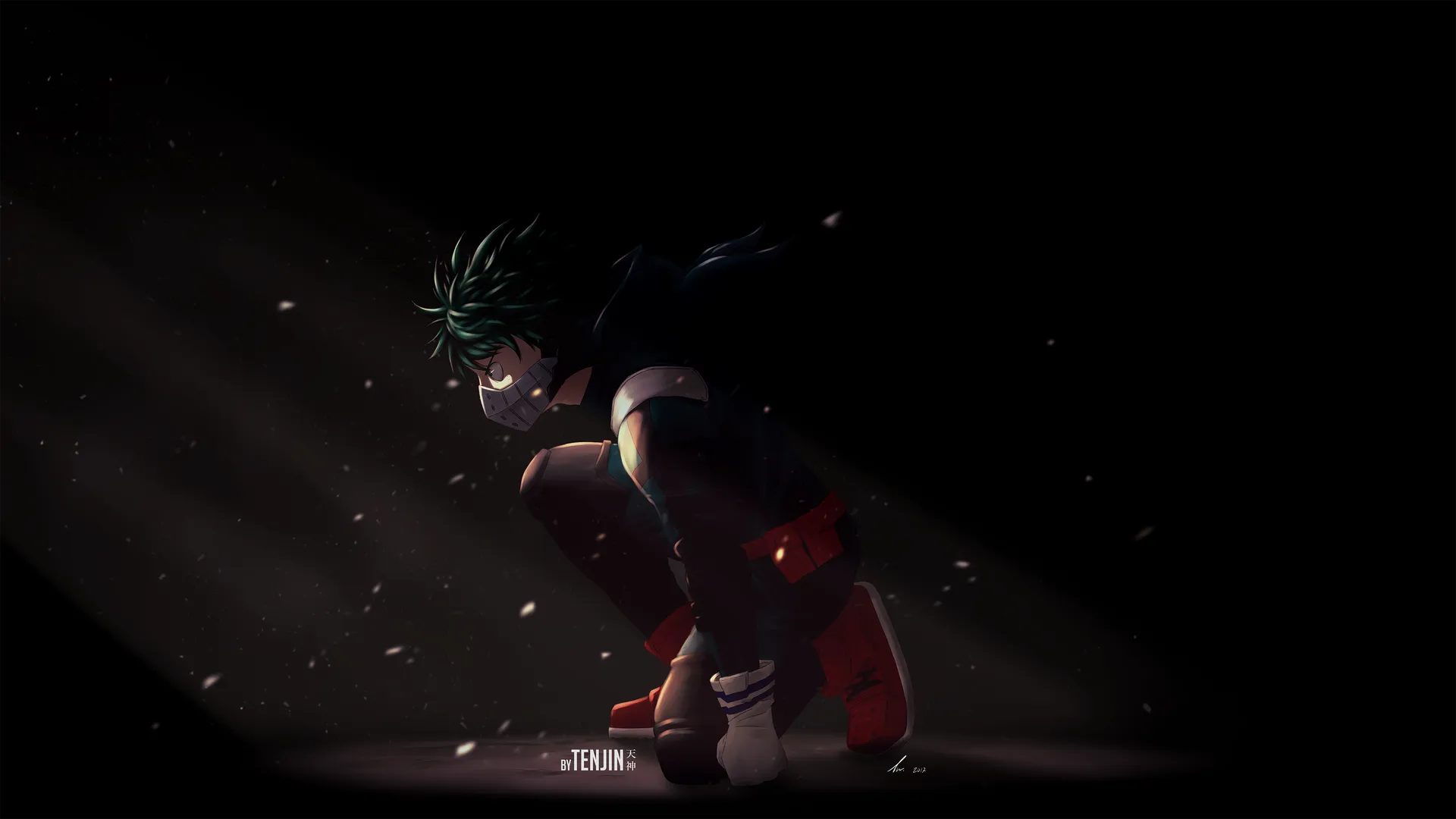 博库不是英雄学院 绿谷  电脑壁纸 4K壁纸