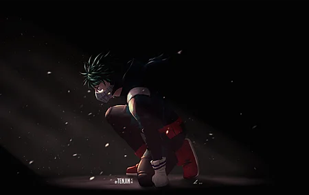 博库不是英雄学院 绿谷  电脑壁纸 4K壁纸