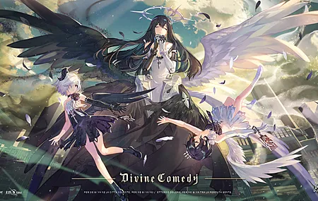 妇女组 动漫 动漫女孩 AI艺术 肖像 翅膀 衣服  电脑壁纸 8K壁纸