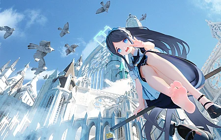 脚 鞋底 鞋 建筑 低角度 向下看  电脑壁纸 4K壁纸