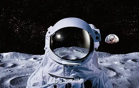 宇航员 太空 月球 地球 宇航服 宇航局  电脑壁纸 4K壁纸