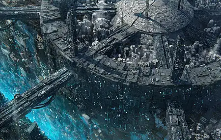 城市景观 未来主义城市 城市 赛博朋克 概念艺术 建筑 摩天大楼  电脑壁纸 4K壁纸