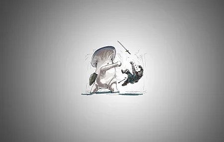 骑士 黑魂 剑 蘑菇 AI艺术  电脑壁纸 4K壁纸