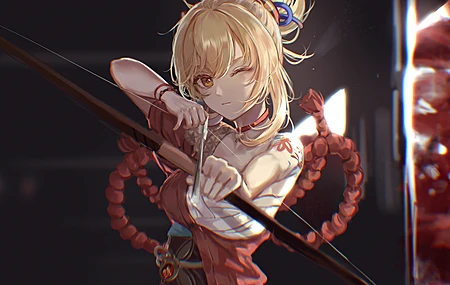 动漫 武器 由宫 原神  电脑壁纸 4K壁纸