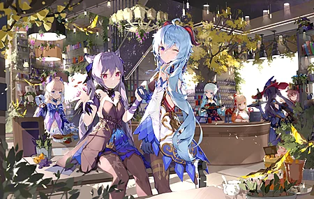 动漫 动漫女孩 原神 电脑壁纸 8K壁纸