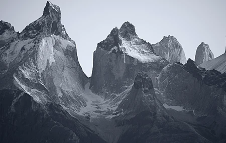 山脉 雪 巴塔哥尼亚 风景 岩石 寒冷 冰 雪峰 雪山 南美洲  电脑壁纸 4K壁纸