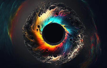 眼睛 虹膜 彩色  电脑壁纸 4K壁纸