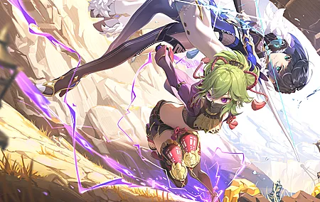 原神 源氏冲击力 动漫女孩 电脑壁纸 8K壁纸