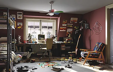  复古电脑 复古游戏 室内 办公室 电脑壁纸 4K壁纸