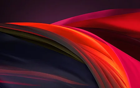 抽象 曲线 红色 AI艺术  电脑壁纸 4K壁纸