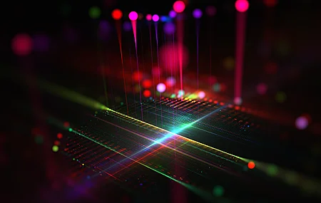 催眠 AI艺术 图片 插图 抽象 灯光  电脑壁纸 4K壁纸