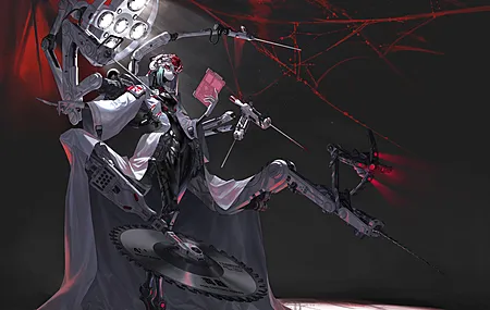 赛博 医学博士 科学怪人 手术  电脑壁纸 4K壁纸