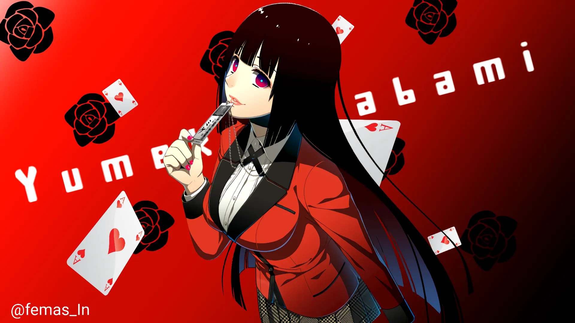  动漫女孩 校服  电脑壁纸 4K壁纸