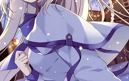 萝莉 可爱 紫色衣服 动漫 动漫女孩 手机壁纸 4K壁纸