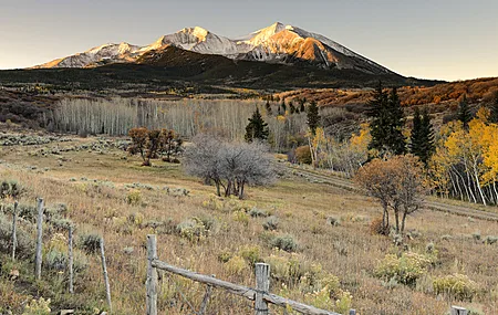 双峰山 科罗拉多州 风景 摄影 日出  电脑壁纸 4K壁纸
