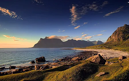 海滩风景 阿根廷 自然 海岸 天空 南美 电脑壁纸 4K壁纸