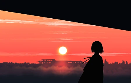 数字艺术 艺术品 剪影 电脑壁纸 4K壁纸