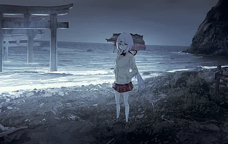 动漫 动漫女孩 数字艺术 艺术品 肖像 电脑壁纸 4K壁纸