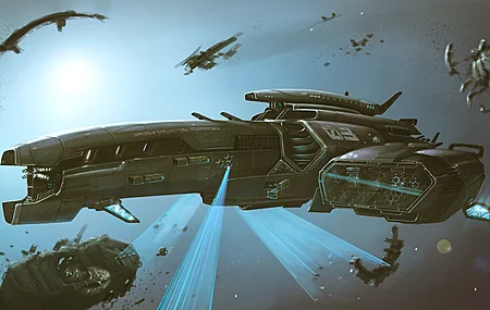 宇宙飞船 科幻小说 艺术品 数字艺术 电脑壁纸 4K壁纸