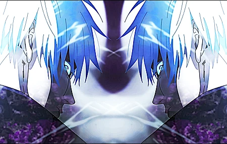 动漫男人 白发 蓝眼睛 武藏 海森 电脑壁纸 4K壁纸