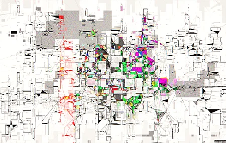 毛刺艺术 抽象 数字艺术 图稿 带水印 电脑壁纸 4K壁纸
