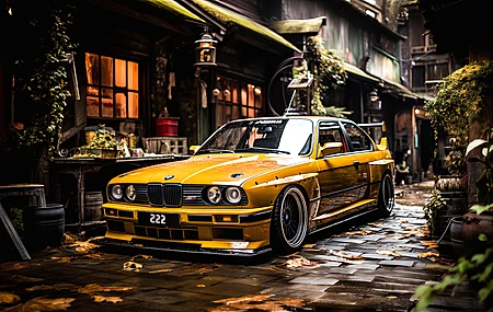 宝马 赛伯朋克 电脑壁纸 4K壁纸