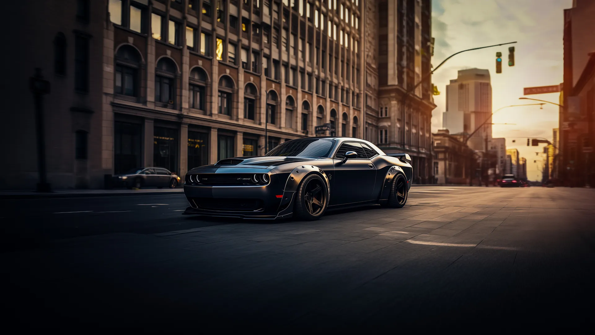 道奇 挑战者 电脑壁纸 4K壁纸